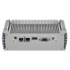 Helorpc Fanless Industrial Mini PC with Inter Core i7-5500U Support WIN10  WIFI with 4xUSB3.0 1xHDMI 1xVGA 2xRS232 Computer