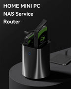 AMD R7 5825U/Inter N100/N150 Dual-Network Dual-Display Home Mini PC Support Win10 NAS System WiFi6 Pfense Firewall Computer