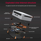 GenMachine AMD Ryzen 5 5600H Mini PC Windows 10/11 3.3GHz Up to 4.2GHz Max Support 64GB RAM WIFI6 Computer gaming pc