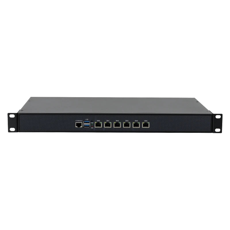1U Firewall Network Server Intel Core i5-6200U 8260U J4125 3865U 6x Gigabit Ethernet Support Windows Linux Pfsense