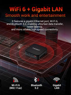 FIREBAT R3 MINI PC AMD Ryzen 5 7430U 6C/12T MAX 4.3GHz 16GB LPDDR4 RAM 512GB SSD WIFI6 BT5.2 Windows 11 Desktop Computer