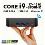 2026 Mini PC Windows 11 Pro Core i9-8950HK/i7-4510 16GB DDR4 1TB SSD PC Gamer Computer Dual WIFI 6 BT5.2 4K HD Gaming Desktop