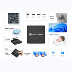 MLLSE Mini PC M2 Pro Intel Gemini Lake Intel J3710 8GB RAM 128GB ROM Dual-Band WiFi 5 Bluetooth 4.2 USB 3.0 Mini Computer