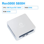 GenMachine Mini PC Ryzen AMD Ryzen 7 5800H Windows 11 DDR4 WIFI6 RTL8852, BT5.2 Diy Gaming Computer mini pc gaming computador