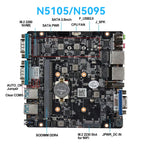 Fanless Mini PC Intel Celeron N5095 J6412 2x Gigabit Ethernet 2x COM RS232 RS485 6x USB Support WiFi 4G LTE Windows 10 Linux