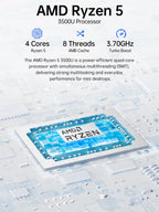 GMKtec NucBox G10 Mini Pc  AMD Ryzen™ 5 3500U 2*DDR4 SO-DIMM 16GB/32GB RAM 512GB/1TB ROM Wifi 5 BT 5.0
