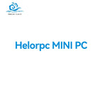 Helorpc Small laptop case plexiglass cover compact PC case flexible power supply