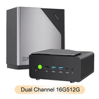 GMKtec K12 Mini PC AMD Ryzen™ 7 H 255 Dual DDR5 5600MT/s 3*SSD PCIe4.0 WiFi 6 BT 5.2 Dual 2.5G LAN OCulink Desktop Computer
