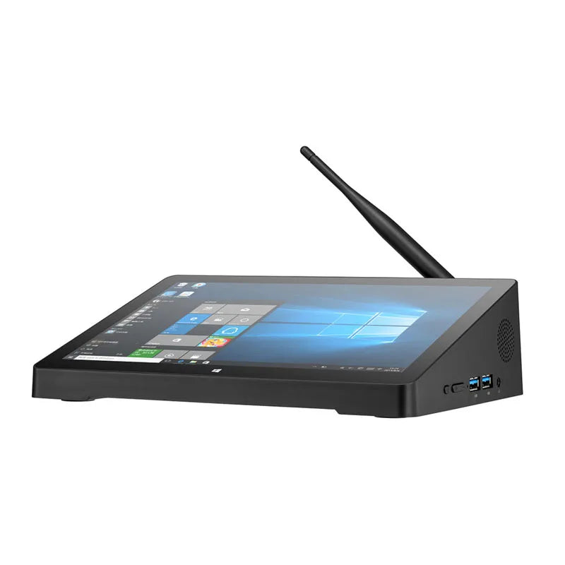 10.1 Inch PiPo Mini PC H10Pro 8G RAM 128G ROM CPU J4125 N100 Quad Core Mini Computer Windows 10 10000mAh RJ45 HDMI desktop PC