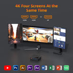 TexHoo Mini PC AMD Ryzen7 7730U R5 4300U R3 5300U Desktop Gaming Computer WIFI5 BT4.0  DDR4  Triple Display Dual  LAN