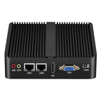 Fanless Mini Industrial PC Intel Celeron N5105 2x RS232 Serial Ports 2x Gigabit Ethernet Mini-PCIe Expansion Windows Linux
