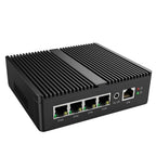 Industrial Mini PC Intel Celeron 6305/Pentium J5005 Soft Router 4xIntel I226V 2.5G LAN DDR4 NVME SSD PfSense Firewall Appliance