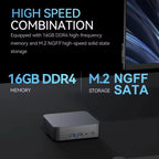 2026 Intel Core i9 8950HK Mini PC Windows 11 16GB DDR4 512GB 1TB SSD Portable Gaming Mini PC WiFi6 BT5.2 4K Mini Computer PC