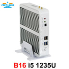 Partaker 12th Gen Mini PC Intel Core i5 1235U Processor Windows 11 VGA HD WIFI DDR4 M.2 2280 NVME Fanless Mini Desktop Computer