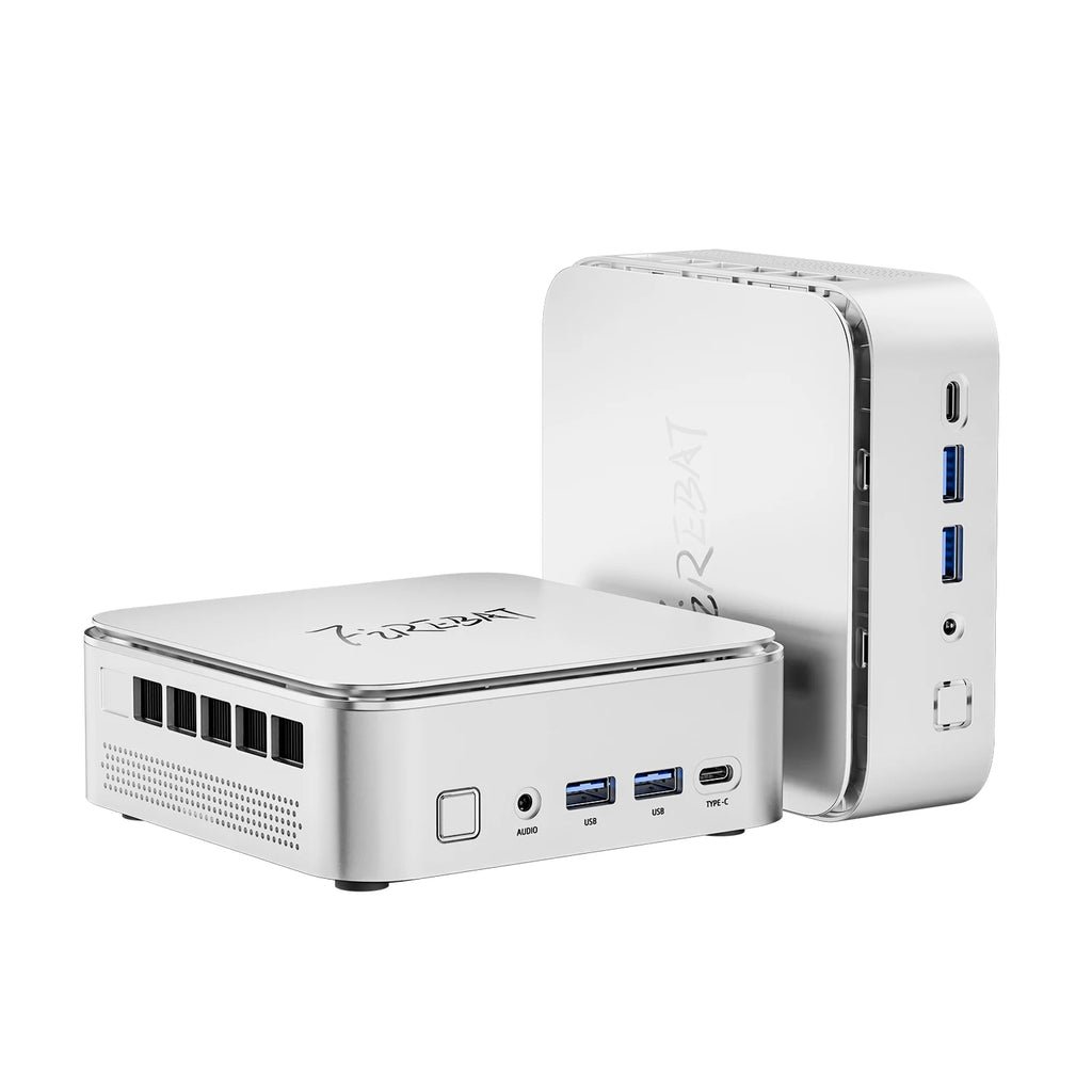 Firebat F2 Mini PC Intel Core i5-14450HX 10-Core 16-Thread Windows 11 16GB DDR4 RAM 512GB PCIe SSD WiFi 6 BT5.2 Triple Display