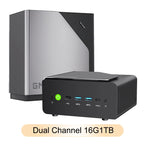 GMKtec K12 Mini PC AMD Ryzen™ 7 H 255 Dual DDR5 5600MT/s 3*SSD PCIe4.0 WiFi 6 BT 5.2 Dual 2.5G LAN OCulink Desktop Computer
