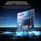 CHUWI UBox Mini PC Ryzen 6600H/7430U Processor AMD CPU 16GB RAM 512GB SSD Windows 11 Desktop Computer PC 4K Decording WIFI 6 PC