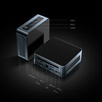Chatreey  AN2P Mini PC R5 5625U/AN2C 3550H Gaming Desktop Computer NVME SSD WIFI6 HD Windows 11 Pro