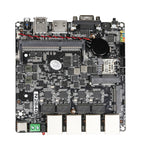 Mini PC Firewall Motherboard Intel Celeron N2830 J1900 4x 2.5G Ethernet HDMI VGA 2xUSB Mini PICE SIM Slot SATA mSATA 12X12CM