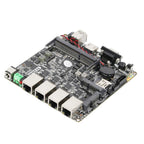 Mini PC Firewall Motherboard Intel Celeron N2830 J1900 4x 2.5G Ethernet HDMI VGA 2xUSB Mini PICE SIM Slot SATA mSATA 12X12CM