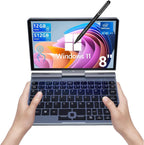 Portable Mini Laptop windows 11 8 Inch Touch Screen Notebook N150 12GB+1TB IPS Netbook Win 11 Pro Mini PC Micro Computer
