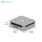 Windows 11 Ryzen DDR4 3200Mhz WiFi6 gaming pc Diy Gaming Computer Compact GenMachine Mini PC AMD Ryzen5 4700U 4750U 4800H 4900H