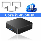 NEW Core i9-8950HK/i7-4510 Portable Mini PC Computer Windows 11 16GB DDR4 1/2TB SSD Gaming Computer WiFi 6 office Mini Desktop